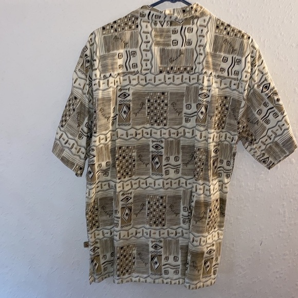 Men’s size large Joe Marlon, 100% cotton button down Hawaiian shirt p6 - Picture 5 of 5